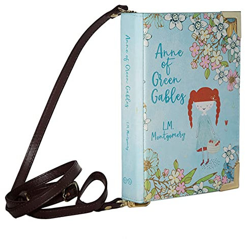 Well Read Anne of Green Gables Handtasche für Literaturliebhaber - Handtasche Damen Umhängetasche für Bücherfreunde
