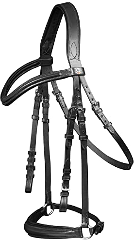 WALDHAUSEN Waldhausen X-Line Standard Trensenzaum Hannover, XWB, schwarz
