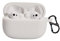 BoLuo Case for Honor Earbuds 3 Pro with Carabiner, Silicone Anti-fall Earphone Cover Skins Pounch,Protective Cover Shockproof Shell for Honor Earbuds 3 Pro TWS Wireless Bluetooth Earphone (white)