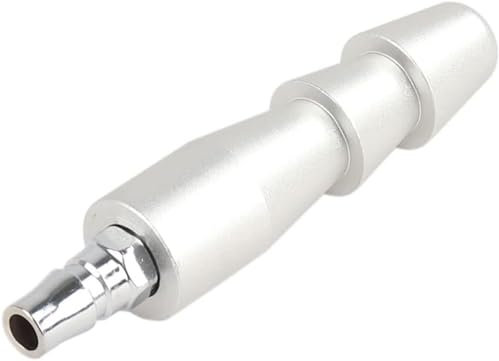 Silver Single Adapter VAC Massage Air Machine Attachments for Vac-U-Lock Tools with Quick Air Connector Device Gift