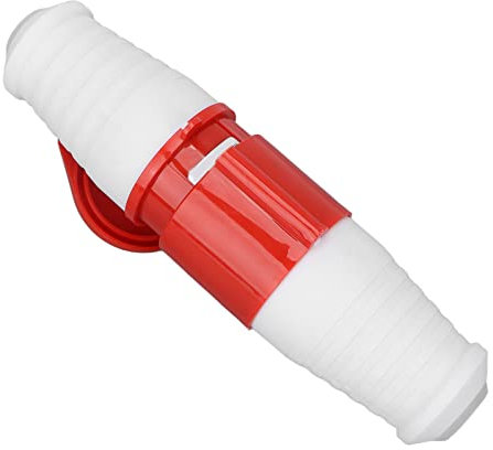 Prise Industrielle à 4 Broches, Conception de Boucle Anti Chute Étanche IP44, Prise Cee à 4 Broches 220V à 380V 32A 6H, pour L'industrie, L'agriculture, La Chimie, L'aéroport