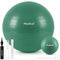 PhysKcal 75cm Green Dicker Gymnastikball und 23 cm Pilatesball Set, Anti Burst Gymnastikball, Anti-Rutsch-Sitzball, Balanceball, Yogaball für Zuhause, Fitnessstudio und Büro