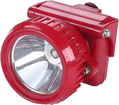 CHRISK LED Lithium Batterie Miner's Lamp 35W Phare 2 Modes Rechargeable Lampe de Poche étanche Lampe Frontale
