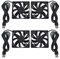 Speesy 80mm 5V USB Fan 80mm 8cm 8015 Brushless DC Cooling Fan PC Computer Router Case Fan Cooler 4Pcs