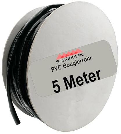 5 Meter Isolierschlauch Bougierrohr Durchmesser 5mm Kabelschlauch zum zusätzlichen Schutz von Leitungen Kabeln perfekt für KFZ PKW LKW