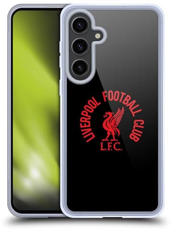 Head Case Designs Offizielle Liverpool Football Club LFC Rot Und Schwarz Liver Bird Soft Gel Handyhülle Hülle kompatibel mit Samsung Galaxy S24+ 5G