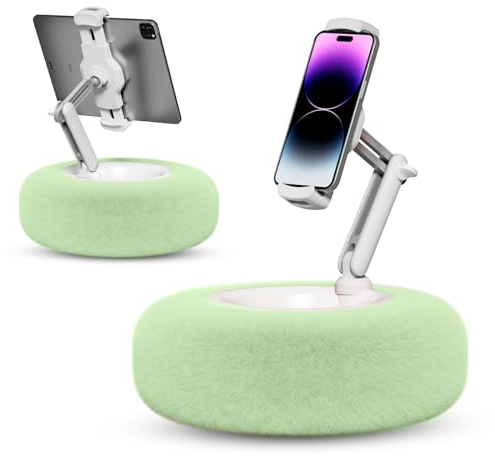 SupeDesk Kindle Halterung Kissen, Tablet Halterung, ipad Ständer, Tablet Ständer, kompatibel mit 4,7-13 Kindle/Telefon/Tablet,verstellbare Handy Halterung für Bett,Sofa,Videos shauen,weich und bequem