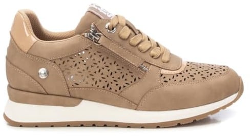REFRESH - Sportschuhe Sneaker Damen Beige - Bequeme und vielseitige Schuhe - Casual Mode - Modell 17278903 (Größe 39)