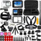 65-in-1 Zubehör Set für GoPro Hero 13 Black, YAVOCOS Zubehör Kit Bundle für GoPro Action Kameras, Schutzfolie Wasserdichtes Gehäuse Silikon Schutzhülle Selfie Stick Filter für GoPro Hero 13