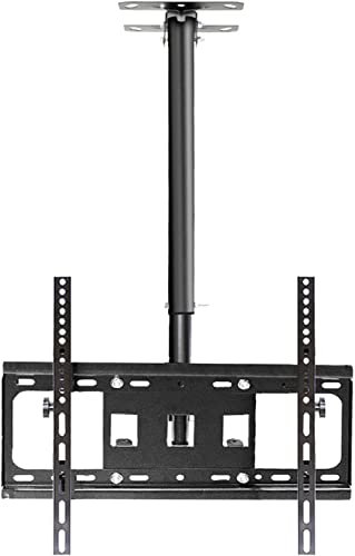 GLETSF Supporto TV da Soffitto Multifunzione Full Motion ±90° Rotazione Inclinazione Girevole, Adatto alla Maggior Parte dei Televisori A Schermo Piatto E Curvi da 40-65 Pollici, Supporto