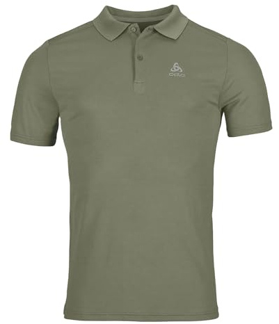 Odlo Herren Funktionsshirt T-Shirt Poloshirt Cardada, Farbe:Oliv, Größe:XL, Artikel:-19600 vetiver
