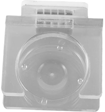 CIYODO Suction Cup Gecko Hydration Dish for Natural Feeding for Crested Geckos Lizards Slip Design Easy Clean Terrarium Accessory
