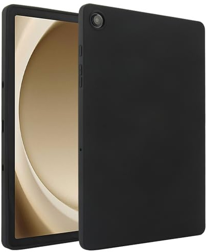 Custodia protettiva per tablet compatibile con Samsung Galaxy Tab A11+ da 11, sottile e leggera, in gomma TPU morbida, in silicone, antiurto, per tablet Tab A11 Plus (nero)