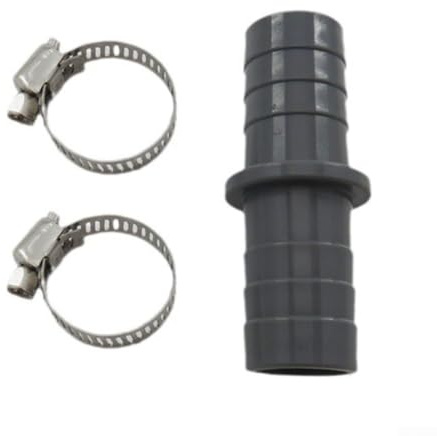 MeevrgR 21 mm Waschmaschinen-Ablaufschlauch-Kupplungsadapter – nahtlose Schlauchverlängerung für auslaufsicheren Abfluss, stabile ABS- und Metallkonstruktion, einfache Installation, passend für die