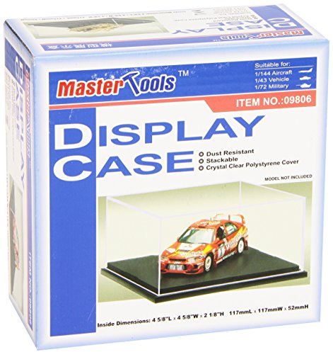 Trumpeter 9806 - Vitrine - 117x117x52mm, Cremefarben, 4x4x4