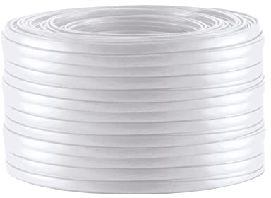 Telefonkabel, flach, 100m-Spule 4-adrig, weiß