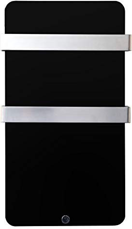 Haverland XTAL6N - Radiador secatoallas eléctrico 600W, color negro