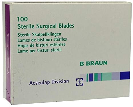 Scalpel Aesculap Lames bb515 100 ST