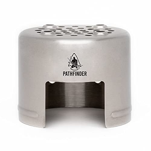 Pathfinder Edelstahl Flasche Herd, Schwarz