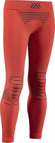 X-BIONIC Invent 4.0 Pants Junior Baselayer Functional Children Sport Pants - Sunset Orange/Anthracite, 10/11