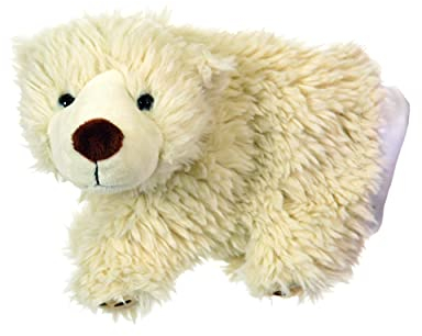 EGMONT TOYS Handpuppe Polarbär - Plüschhandpuppe für Kinder und Kasperletheater, Puppentheater geeignet