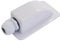 White Waterproof Single Cable Entry Gland, ABS IP68 Water Protect Cable Duct Diameter 3-7mm for RV, Motorhomes, Campervans, Caravans, Boats, Solar Panels, CCTV