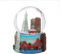 San Francisco Schneekugel Skyline und Sehenswürdigkeiten, Trolley und Golden Gate Bridge, 3,5 Zoll