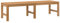 vidaXL Teak Massiv Gartenbank Sitzbank Parkbank Holzbank Massivholzbank Bank Gartenmöbel Terrassenbank Balkonbank Terrasse Outdoor 150cm
