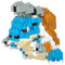 Nanoblock Klemmbaustein Set Pokémon MEGA-Blastoise 250 Teile, Geschicklichkeitslevel 2, NBPM-093