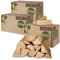 Kiefer Brennholz Kaminholz 30, 60 oder 90 kg Holz Für Ofen und Kamin Kaminofen Feuerschale Grill Feuerholz 30 cm Wood Holzscheite Kammergetrocknet Kingpower, Menge:90 kg