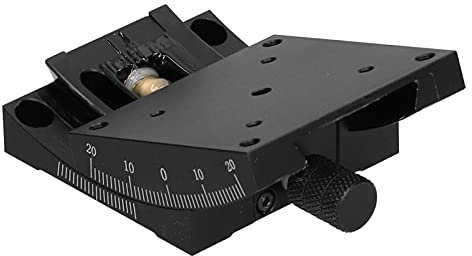 Schwalbenschwanz-Lineartisch-Goniometer Gleit-Lineartisch-Goniometer Turbinenschnecken-Schwalbenschwanz-FineTune Manuelle Plattform HXVA60 60 X 60 Mm Langlebiger Schlitten