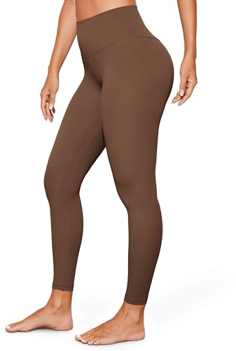 BAYDI Leggings Damen High Waist Sport Leggings Naked Feeling Blickdicht Gym Leggings für Yoga, Jogging, Sport und Outdoor - 25 Inches