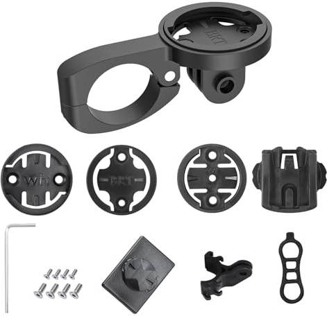 Bike Computer Mount For Aero Bars - Aero Bar Bike Computer Mount For Garmin Edge, Aero Bar Computer Mount Compatible with Garmin GPS Bike Computer, Wahoo, Bryton, Cateye, GoPro Full Range & Flashlight