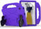 QUYISHAN for Huawei MediaPad T3 10 9.6 Kids Case,Lightweight EVA Kid Friendly Shockproof Cute Protective Case,Handle Stand Heavy Duty Tablet Cover.Purple