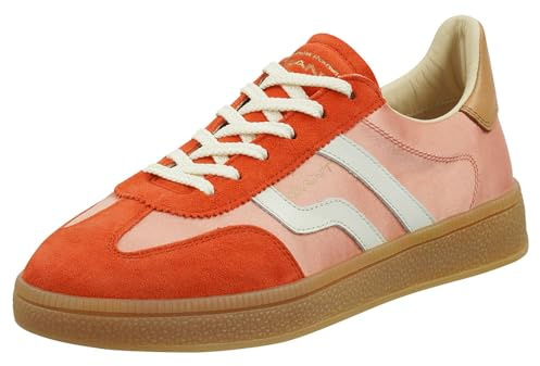 GANT Damen Schnürhalbschuh in rot-Kombi - Gr. 41