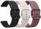 Amzpas 3 Stück Ersatz Uhrenarmbänder Silikon 20mm 22mm Armband,Uhrenarmband mit Schnellverschluss Ersatzbänder Watch Straps,Uhren Zubehör Uhrenarmbänder Watch Band für Damen Herren
