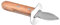 Mobestech 1 Pezzo coltello per ostriche in acciaio inossidabile professionale Apri ostrica sgusciatura delle ostriche attrezzo sgusciare utensili da cucina strumento per crostacei Di legno