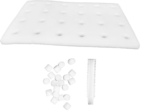 VICASKY Piastra Coltivazione Vassoio Galleggiante in Spugna con Bicchieri in Rete per Serra e Mini Kit per Coltivazione