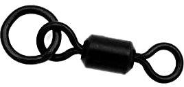 Korda Ring Swivels Gr. 8-8 Wirbel Für Karpfenmontagen, Karpfenrigs & Karpfenvorfächer, Karpfenwirbel, Angelwirbel