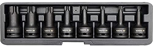 Yato YT-1065 – Socket Impact BIT Set TORX 8pcs 1/2 
