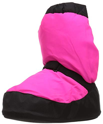 Bloch Bootie Warm Up Stiefel/Slipper, Fluoreszierender Stif, Large