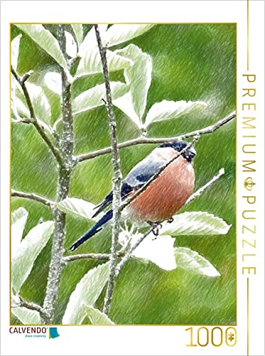 CALVENDO Puzzle Gimpel | 1000 Teile Lege-Größe 48 x 64 cm Foto-Puzzle für glückliche Stunden