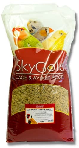 SkyGold Gourmet Foreign Finch 20Kg Cage and Aviary Food
