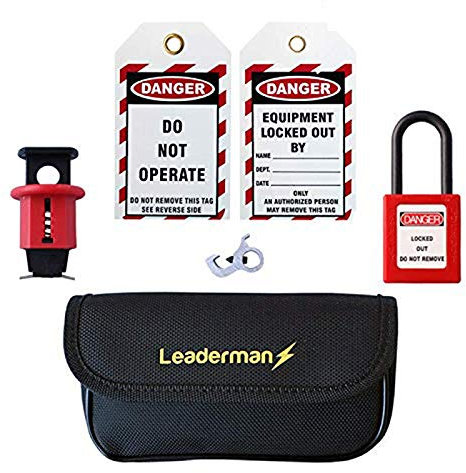 MCB RCD Lockout/Off Leaderman Kit for Consumer Unit Circuit Breaker - LMBCK from Testermans