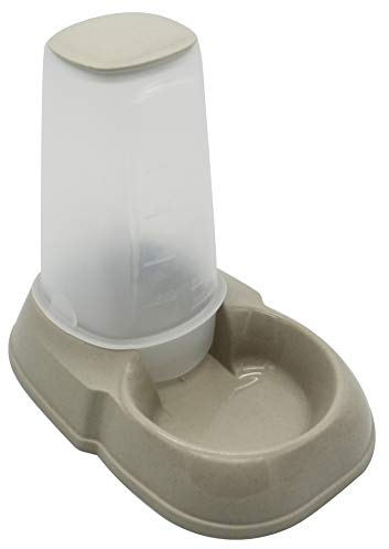 BPS 1.5L Bebedero Dispensador de Agua Fuente de Agua para Mascotas Perros Gatos Depósito de Plástico Transparente (Comedero) BPS-4195