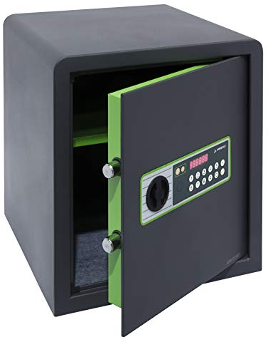 ARREGUI Supra 240160 Caja Fuerte con codigo, facil de Usar | Caja de Seguridad movil, Apertura con Teclado | Caja Fuerte Electronica para casa | 38 x 35 x 36 cm | 41 L