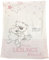 Wolimbo Babydecke mit Namen personalisiert - Motiv Lieblingsmensch rosa - Besticktes Geschenk für Mädchen und Junge