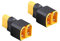 LINSYRC 2-Pack XT90 Stecker Parallel Batterieanschlusskabel 1-Buchse auf 2-Männlich Parallel Adapter Splitter für Quadcopters Multirotors RC LiPo-Batterie
