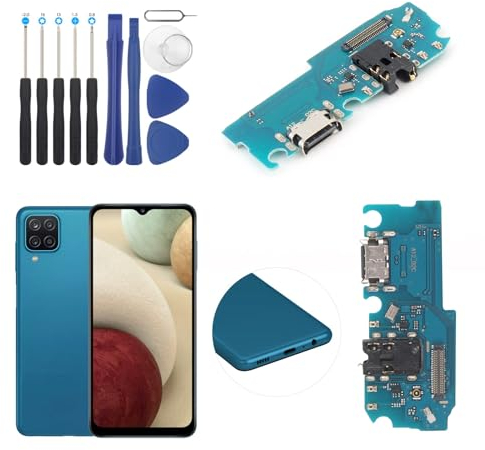 RongZy Ladebuchse Kompatibel mit Samsung Galaxy A12 USB Dock Connector für Samsung Galaxy A12 A125F Flexkabel Ladeport Ladebuchse Ersatz