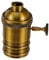 DOITOOL E27 Vintage Sockel Industrielles Aussehen Retro Druckguss Lampenfassung